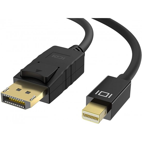 Мини DisplayPort към DisplayPort кабел, ICZI 4K 60Hz / 2k 144Hz