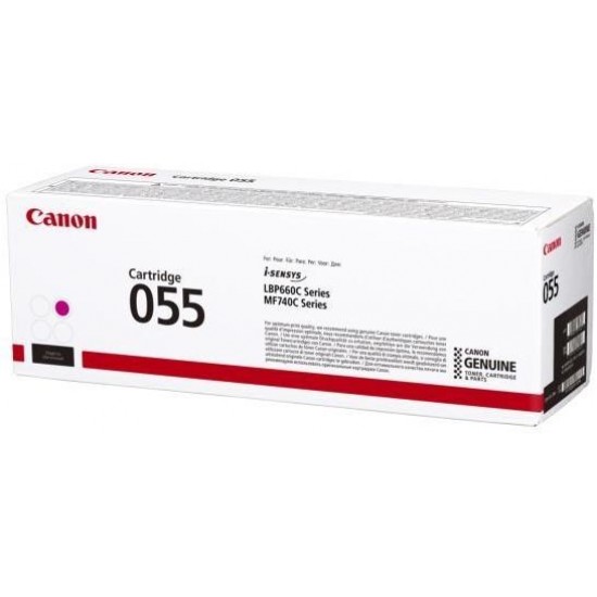 Оригинална тонер касета Canon CRG-055H Magenta