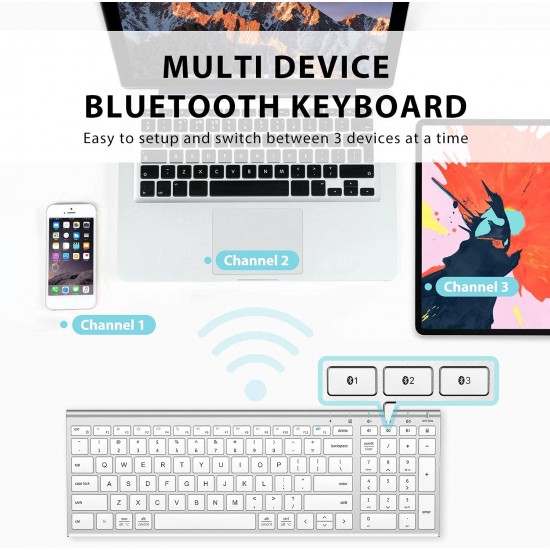 Клавиатура iCLEVER iC-BK10 bluetooth