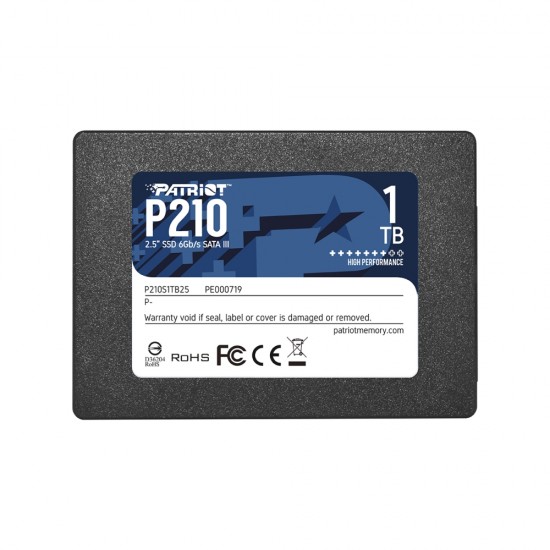 Твърд диск,SSD,Patriot P210 1TB SATA3 2.5